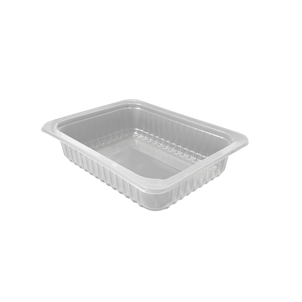 190x144 H:43 Şeffaf Yemek Kabı