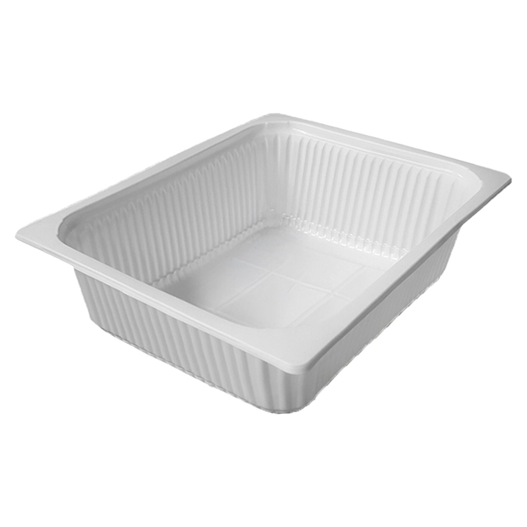 325x265 H:100 Yemek Kabı Beyaz - 240 Adet