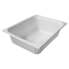 325x265 H:100 Yemek Kabı Beyaz - 240 Adet