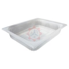 325x265 H:50 Yemek Kabı 300 Adet - Beyaz