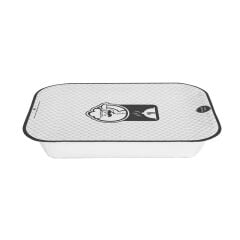 FK-02 158x120 H:41 Tek Porsiyon Yemek Kabı Kapağı
