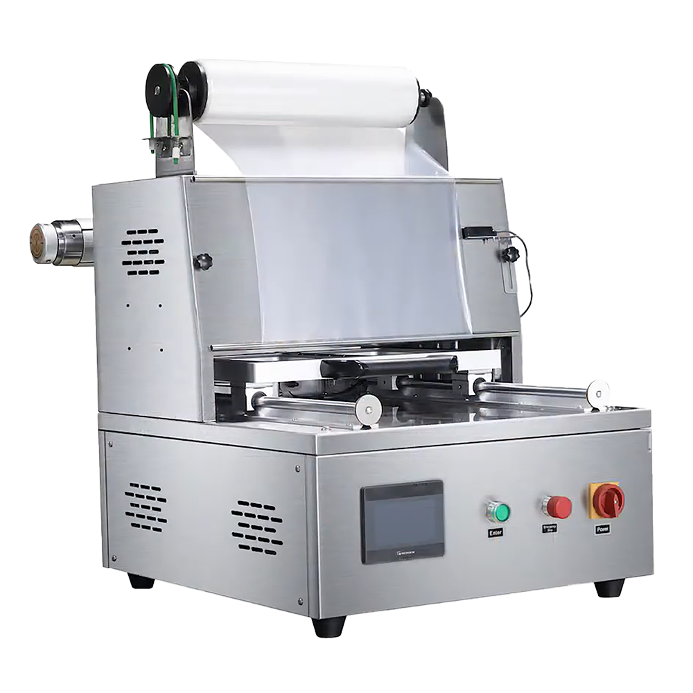 Masterbee 400T Yarı Otomatik Tabak Kapama Makinesi